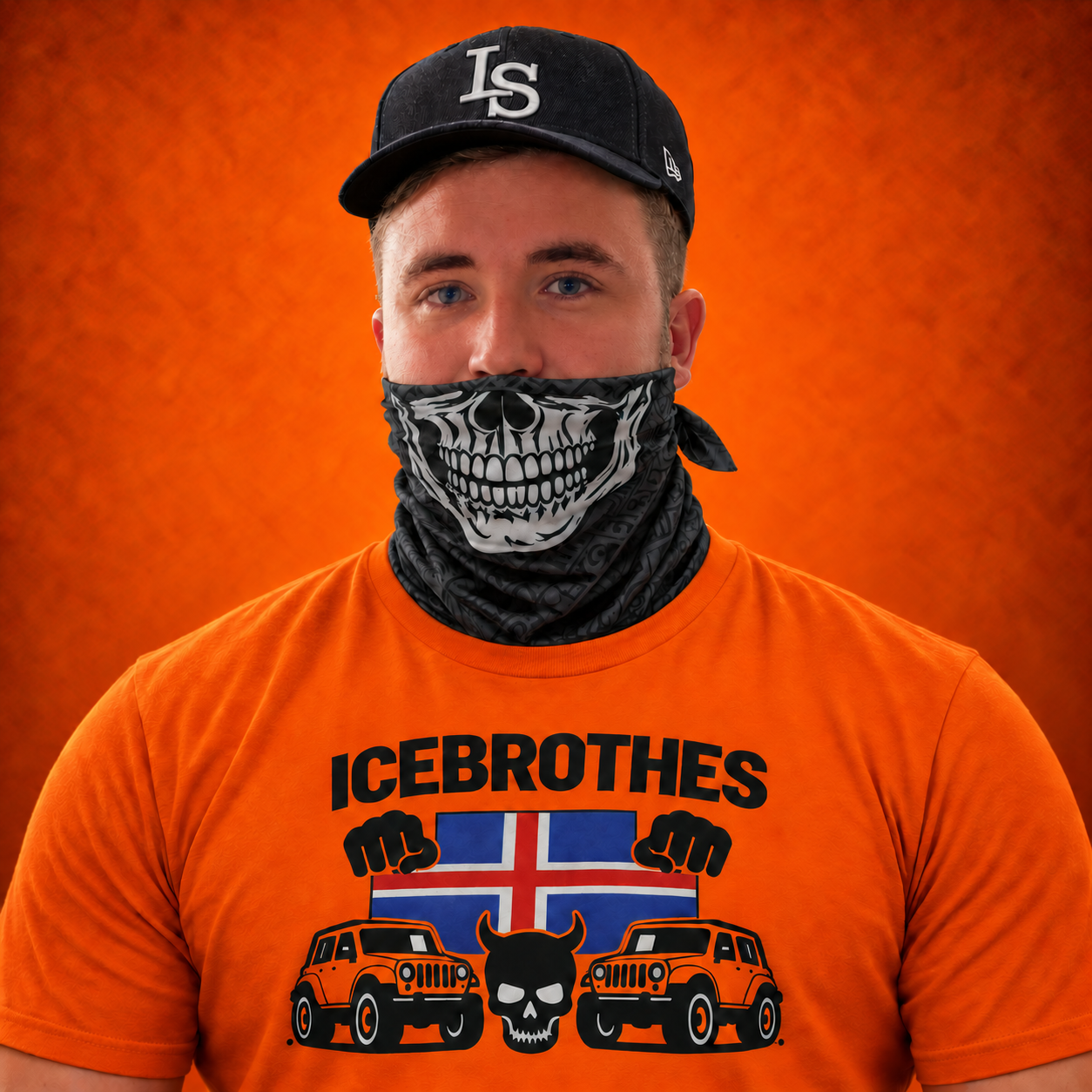 Big Steve í Icebrothes búningi